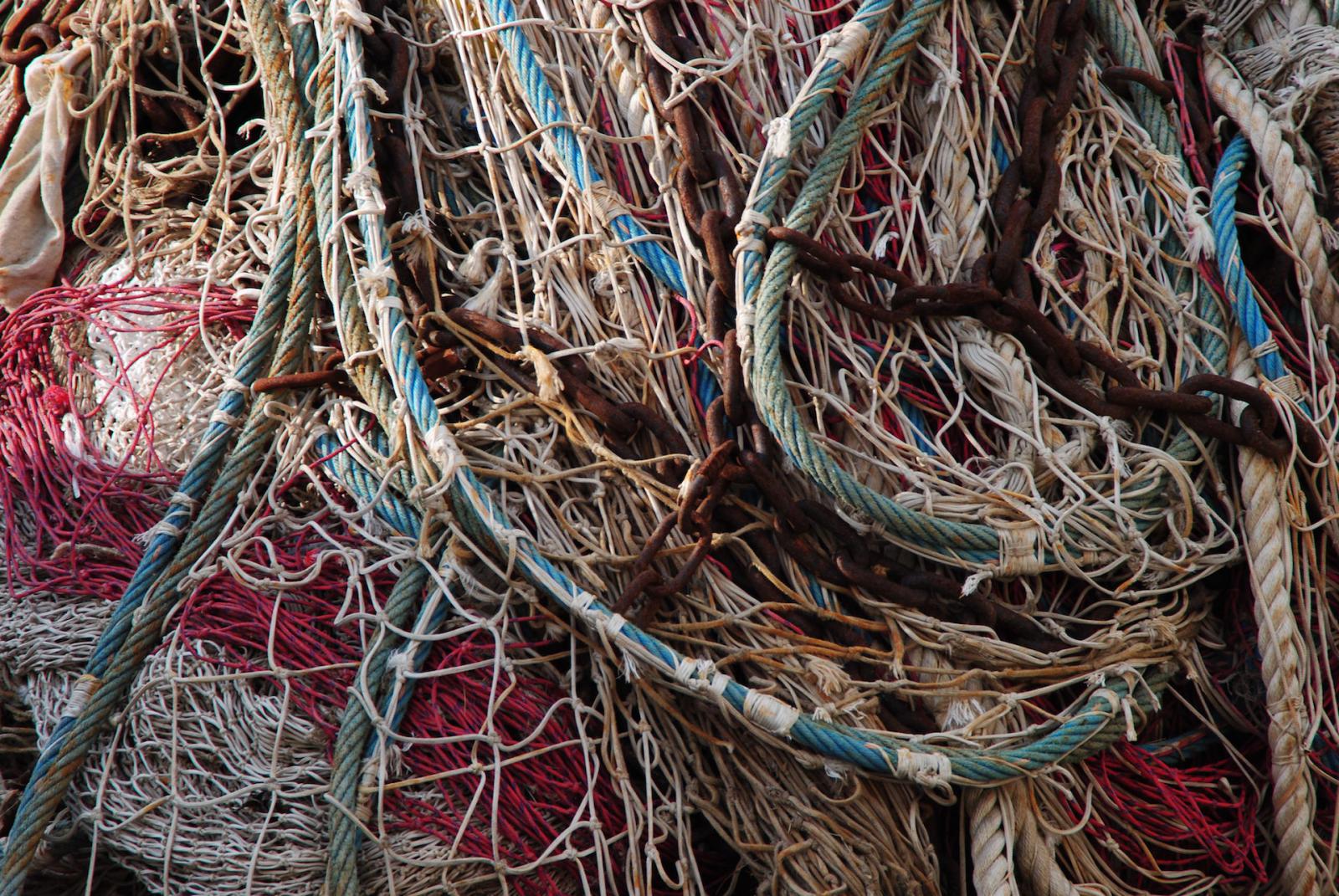 Fishing nets in Sète